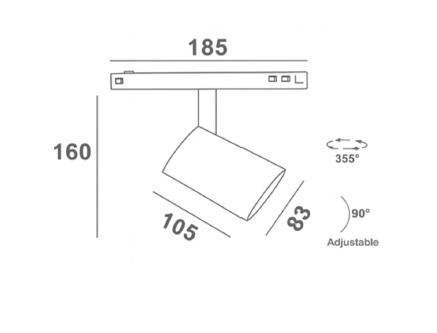 tunable Coria (DALI-2 Magnetic Track Light)