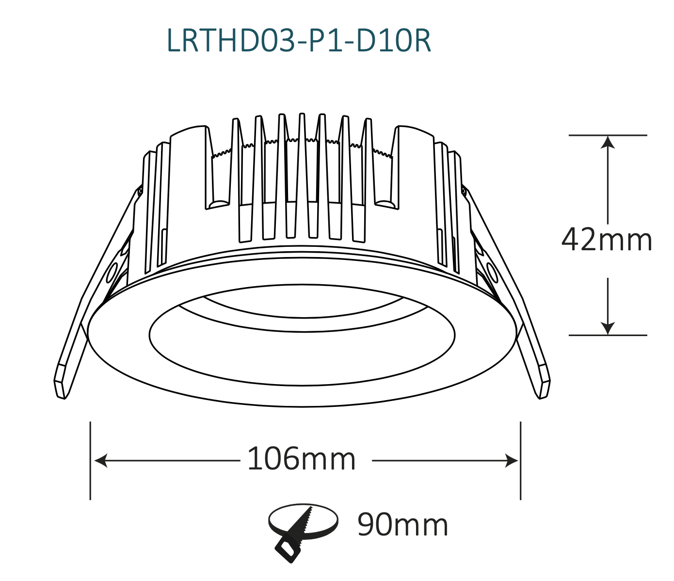 tunable Crick - DALI-2 Downlight